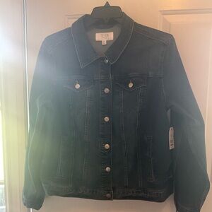 Time and Tru Blue Jean Jacket